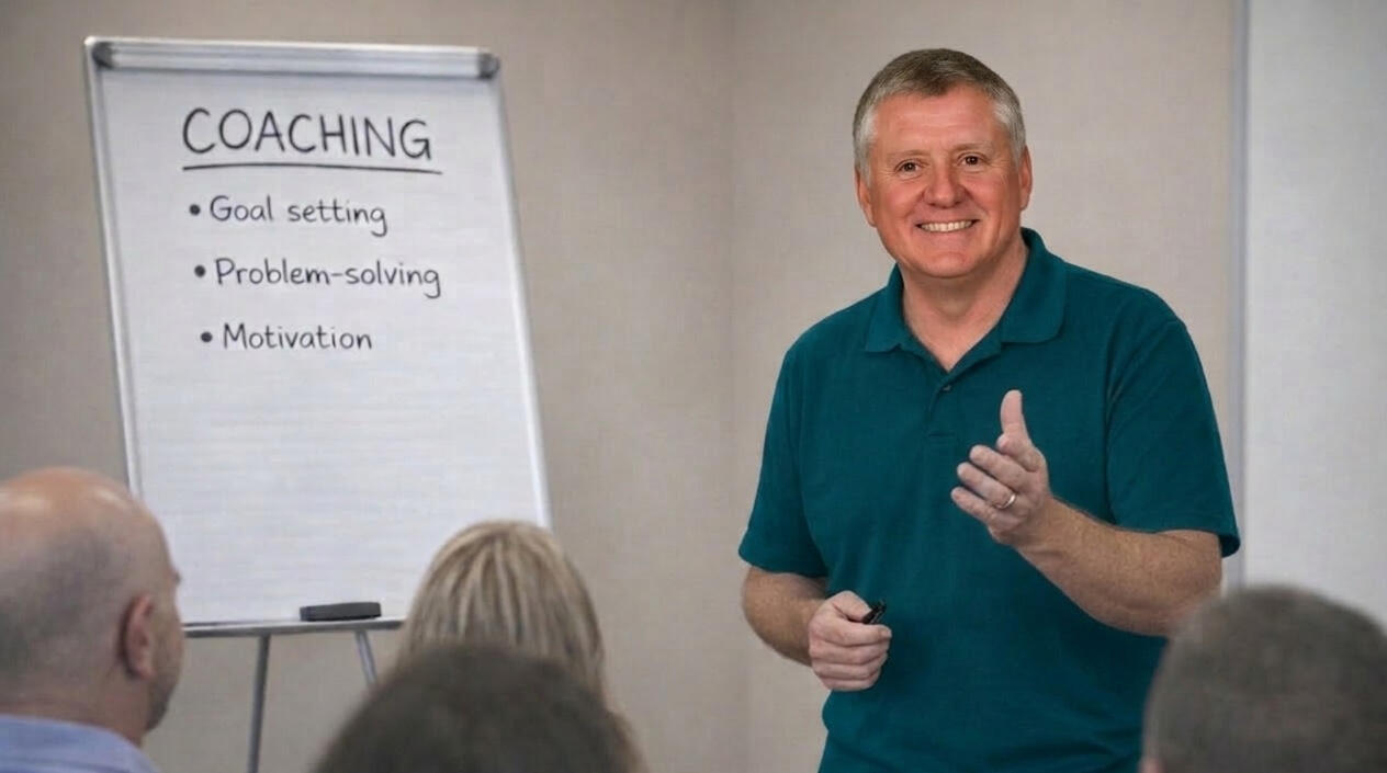 Gene Jochen facilitating a corporate team workshop